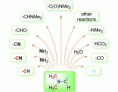 36. N,N-Dimethylformamide : A Multipurpose Building Block, Shengtao Ding and Ning Jiao*, Angew. Chem. Int. Ed. 2012, 51, 9226,  DOI : 10.1002/anie.201200859