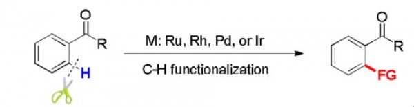 86. Transition-metal-catalyzed ketone-directed ortho-C–H functionalization reactions