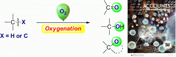 143. Oxygenation via C‒H/C‒C Bond Activation with Molecular Oxygen, Yu-Feng Liang, and Ning Jiao*, Acc. Chem. Res. 2017, 50, 1640-1653 (invited).