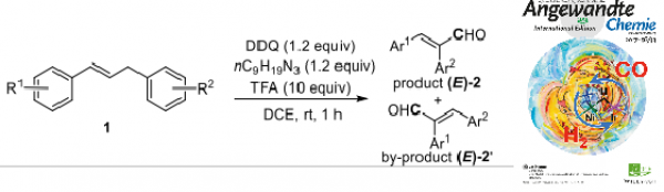 144. Oxygenation of Simple Olefins via Selective Allylic C-C Bond Cleavage: A Direct Approach to Cinnamyl Aldehydes, Jianzhong Liu¹, Xiaojin Wen¹, Chong Qin¹, Xinyao Li, Xiao Luo, Song Song,* and Ning Jiao*,Angew. Chem. Int. Ed. 2017, 56