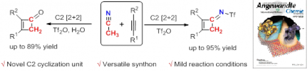 155. Acetonitrile Activation: An Effective Two‐Carbon Unit for Cyclization. Qixue Qin, Xiao Luo, Jialiang Wei, Yuchao Zhu, Xiaojin Wen, Song Song, Ning Jiao*. Angew. Chem. Int. Ed. 2019, 58(13), 4376-4380.